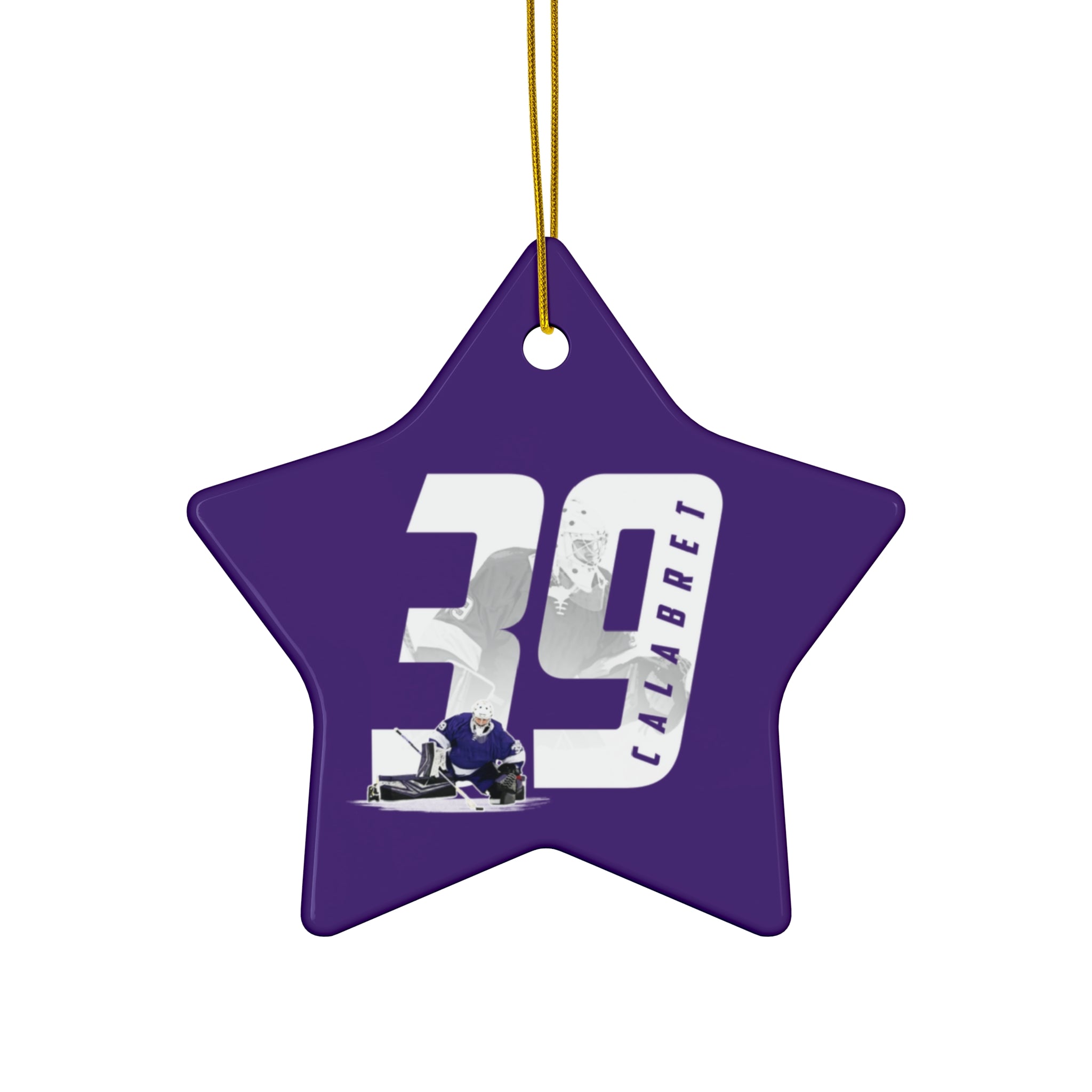 Michael Calabret Ceramic Ornament