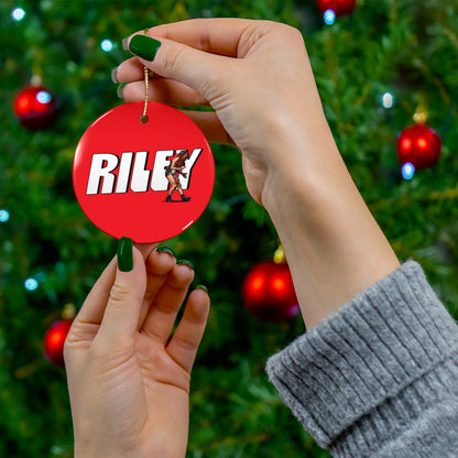 Riley Rayome Ceramic Ornament