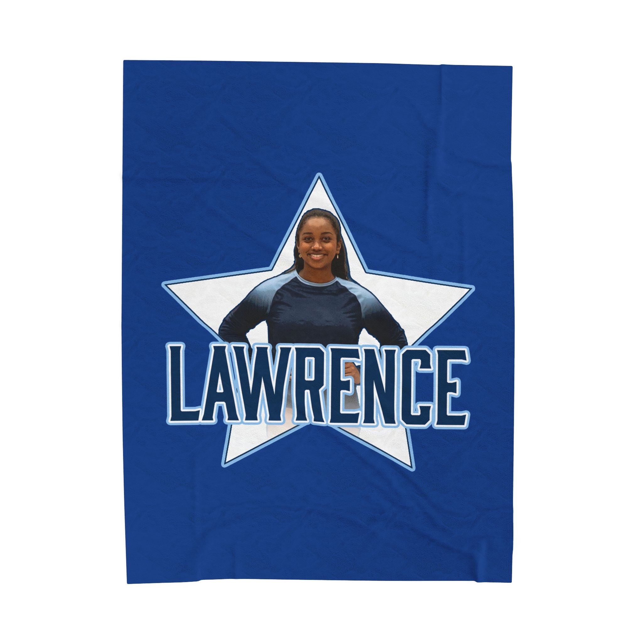 Leilani Lawrence Velveteen Plush Blanket