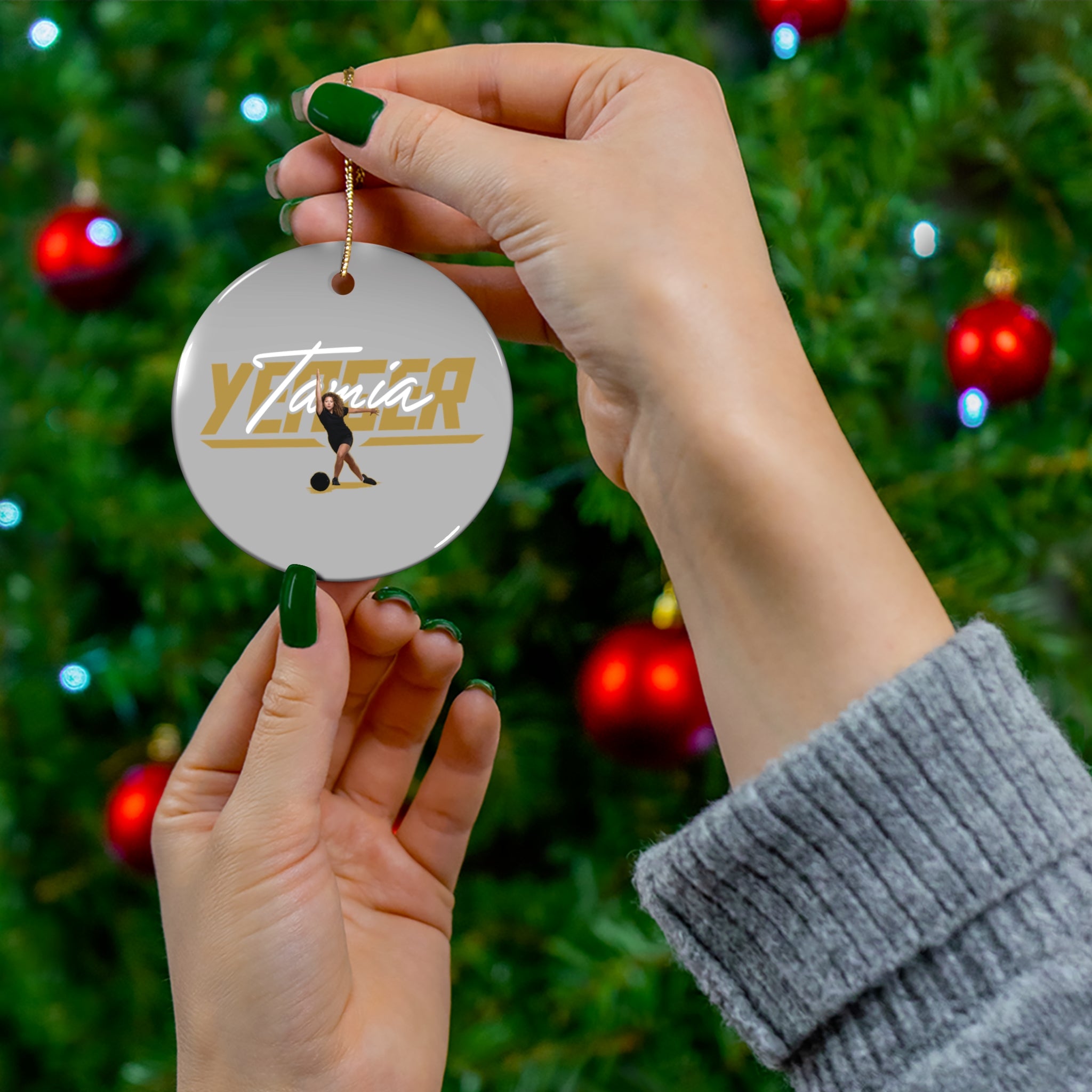 Tamia Yeager Ceramic Ornament