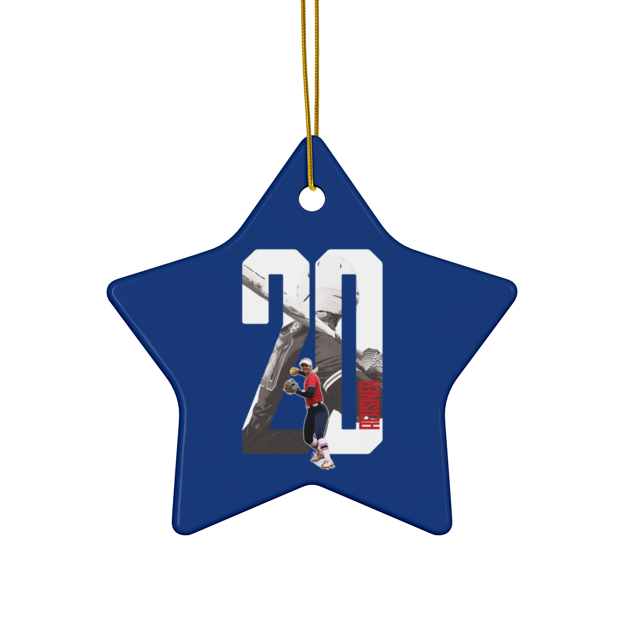 Cassie Reasner Ceramic Ornament