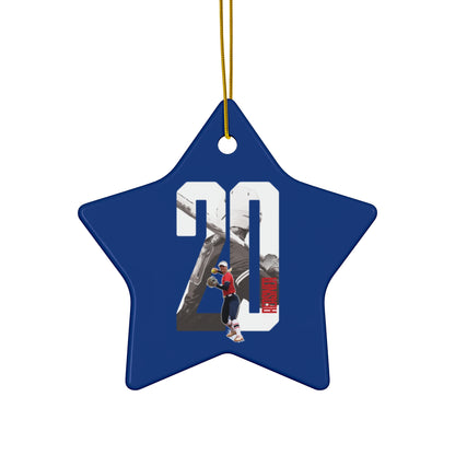 Cassie Reasner Ceramic Ornament