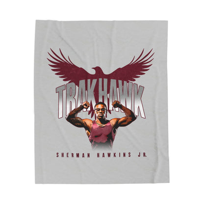Sherman Hawkins Jr Velveteen Plush Blanket