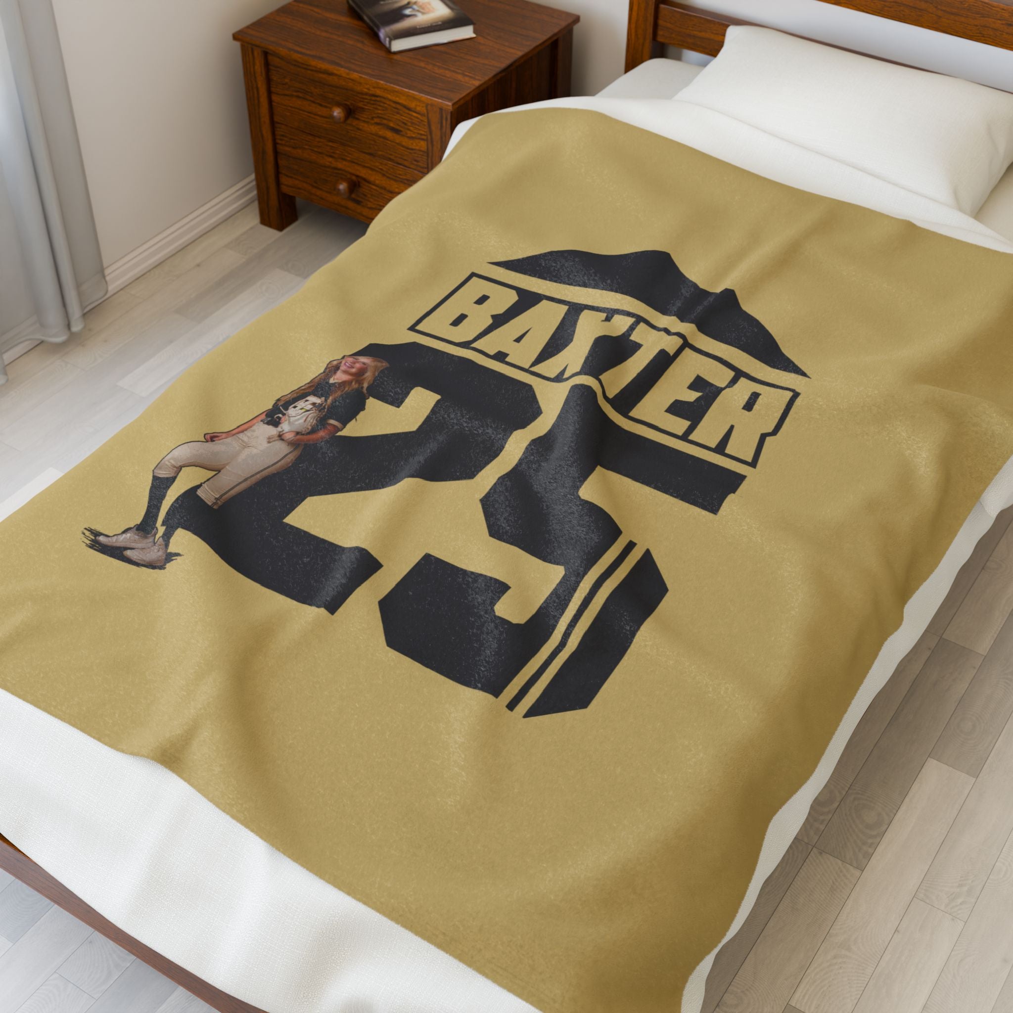 Addy Baxter Velveteen Plush Blanket