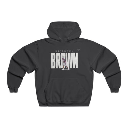 De'Traun Brown Vintage Hoodie