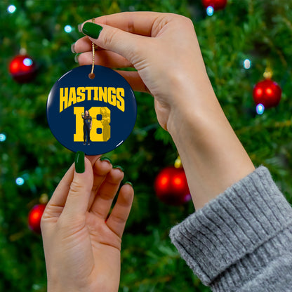 Sydney Hastings Ceramic Ornament