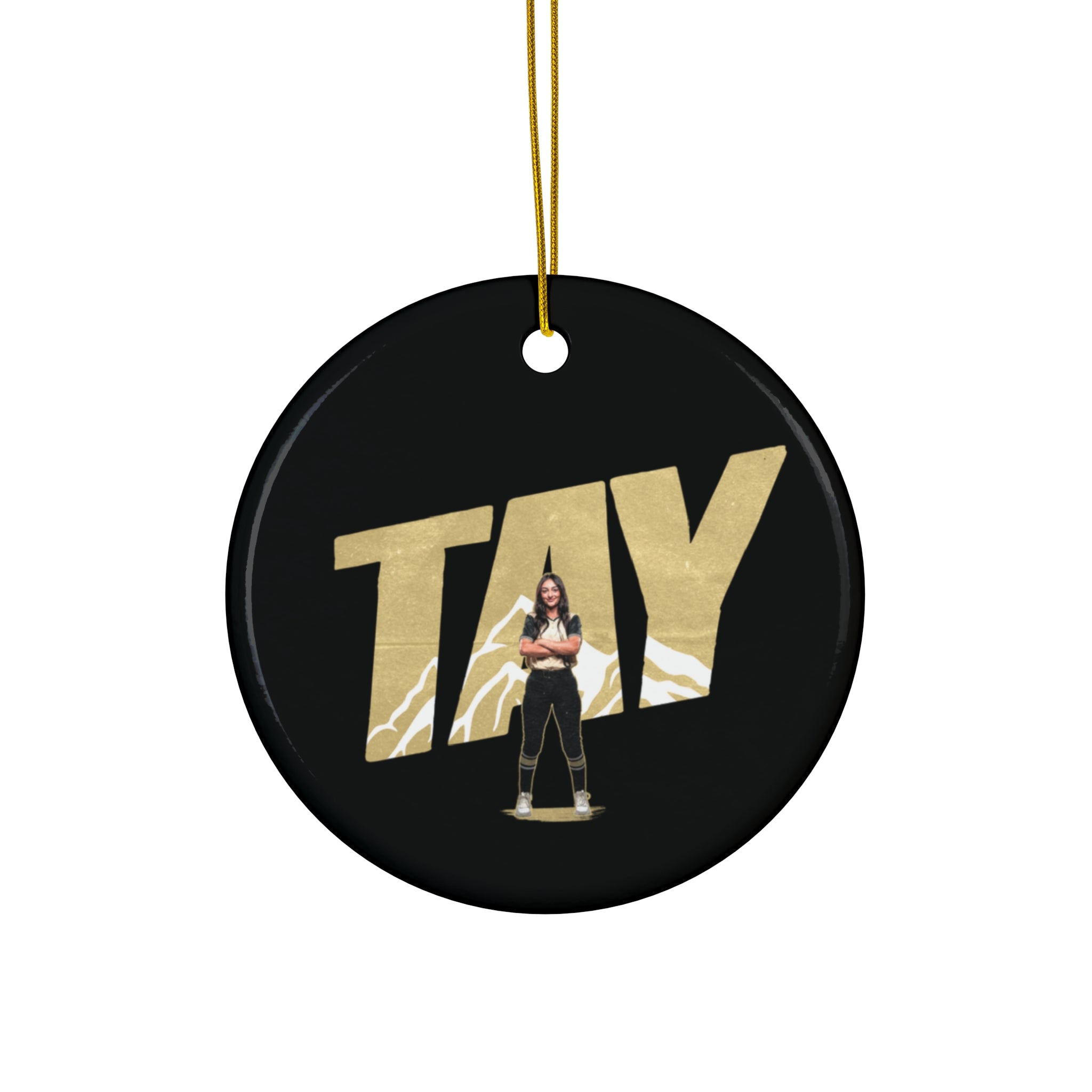 Taylor Quintana Ceramic Ornament