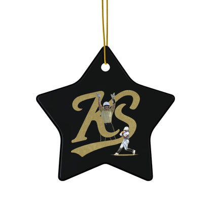 Karter Skillman Ceramic Ornament