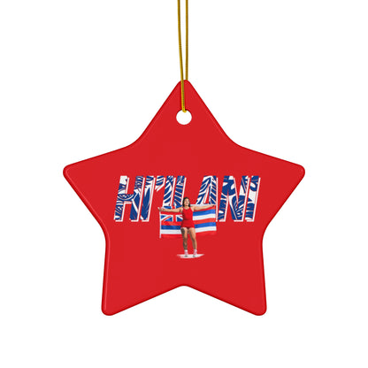 Hi'Ilani Malano-Dando Ceramic Ornament