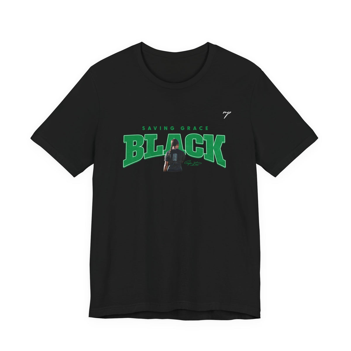 Gracie Black Graphic Tee