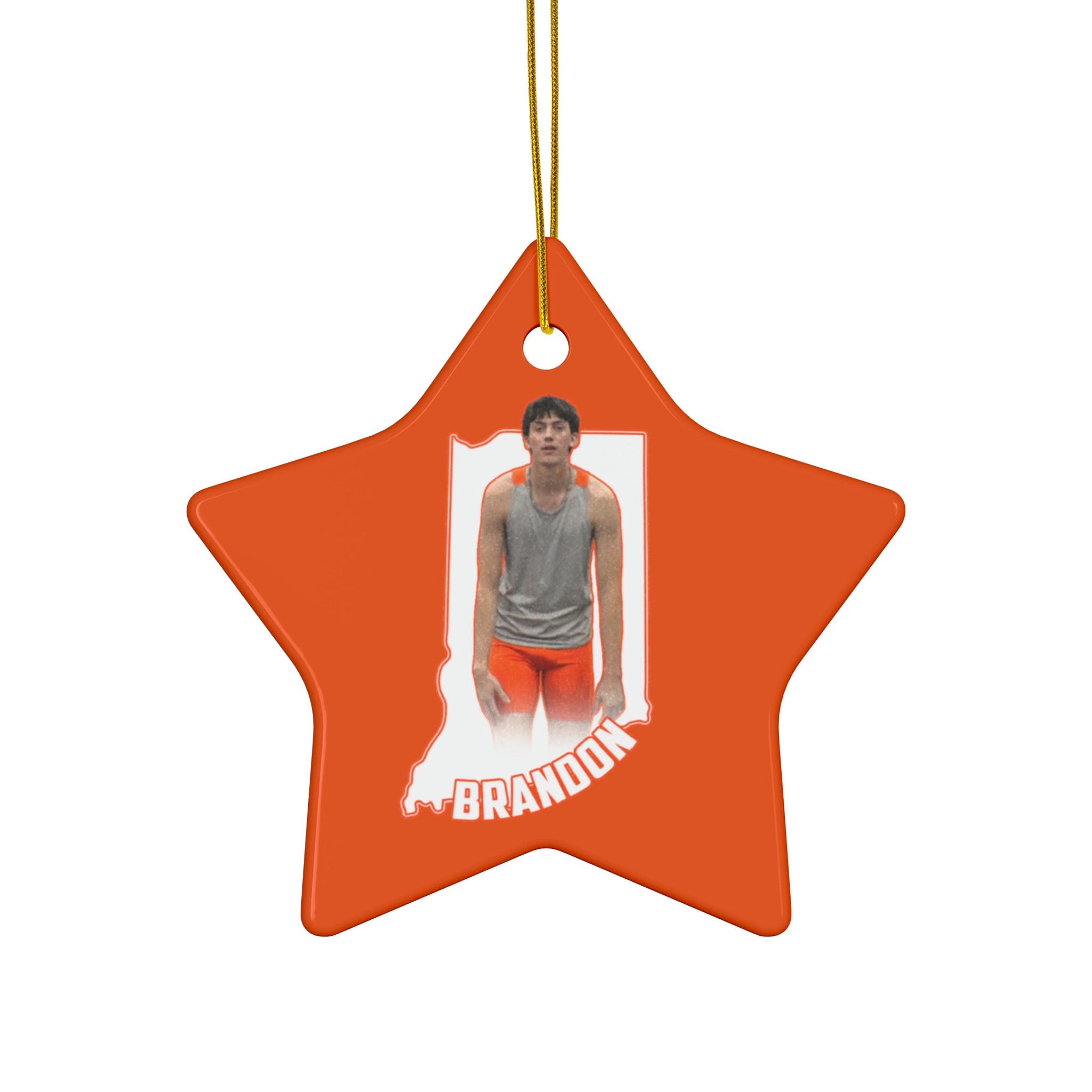 AJ Brandon Ceramic Ornament
