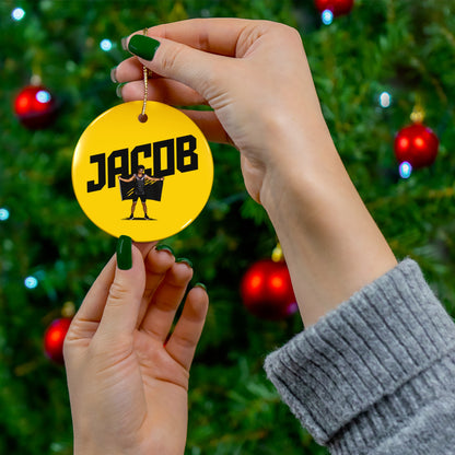 Jacob Johnson Ceramic Ornament