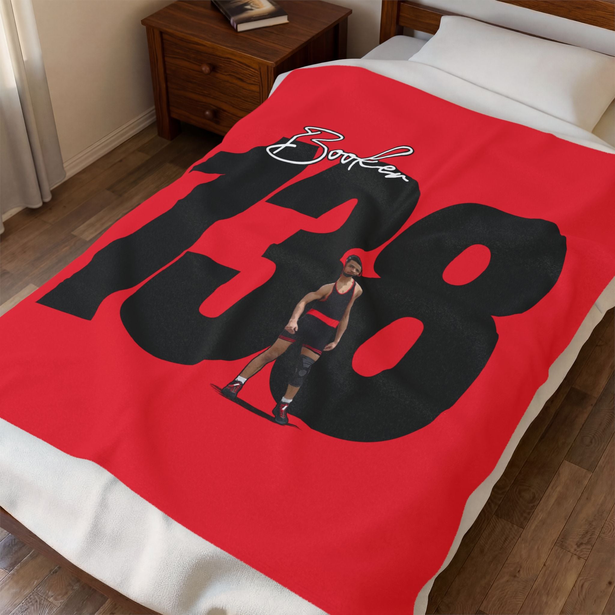 Jason Booker Velveteen Plush Blanket