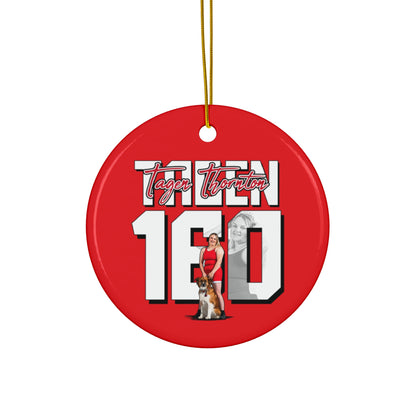 Tagen Thornton Ceramic Ornament