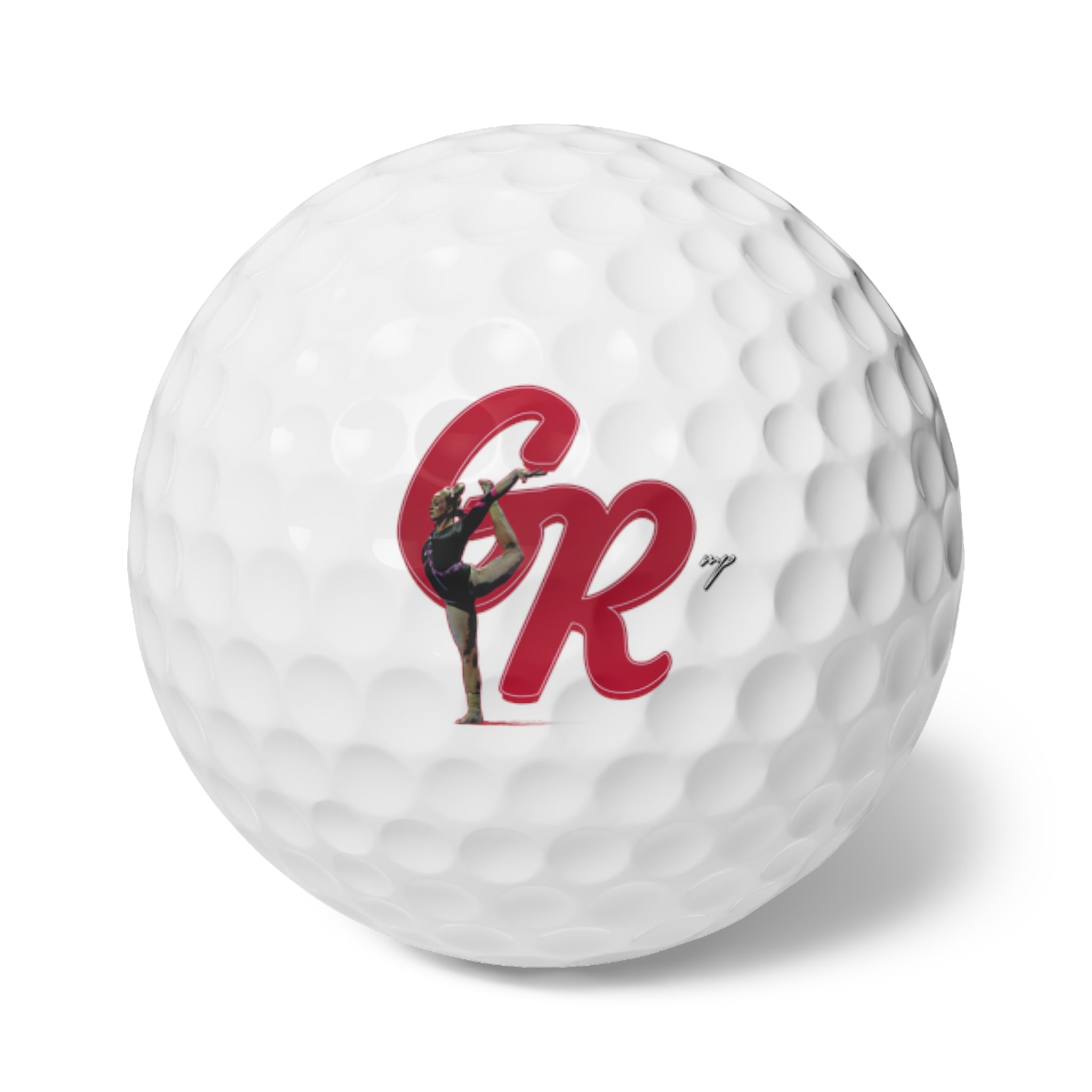 Ginger Richards Golf Balls, 6pc