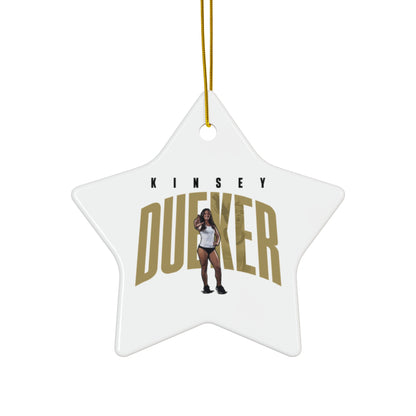 Kinsey Dueker Ceramic Ornament