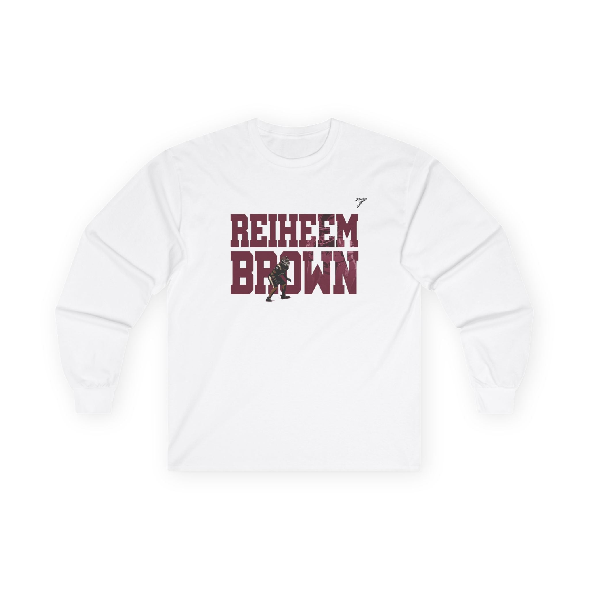 Reiheem Brown Long Sleeve Tee