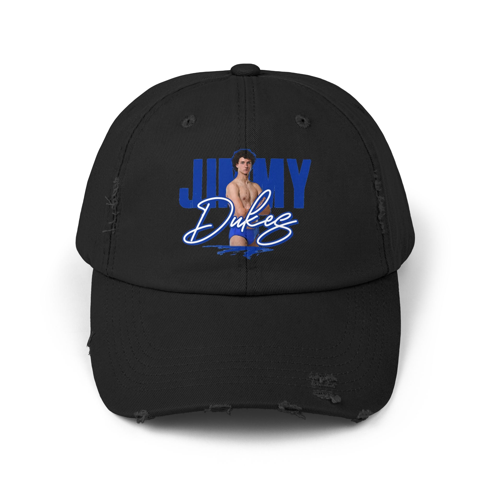 Jimmy Dukes Distressed Dad Cap