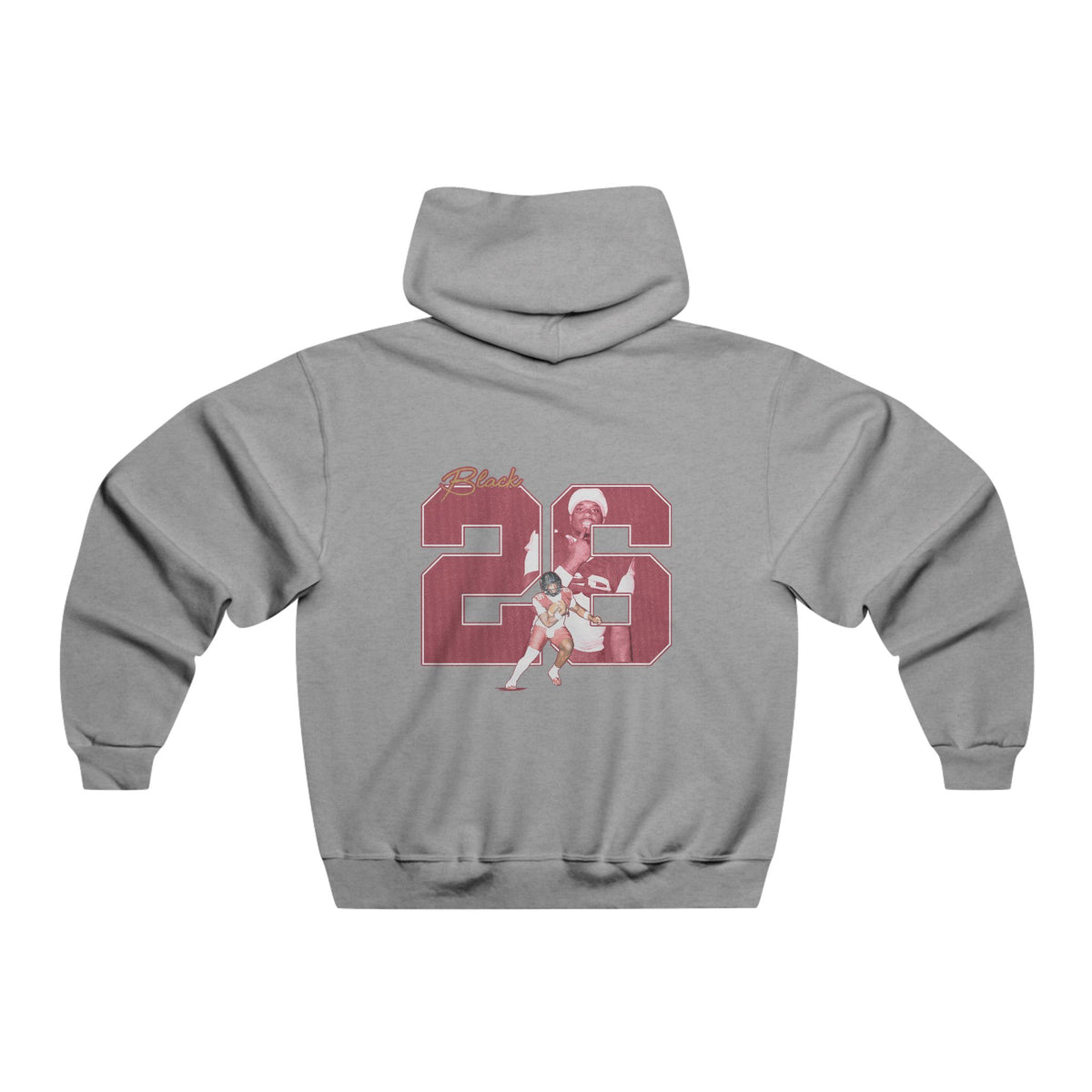 Deuce Black Vintage Hoodie (Front + Back)