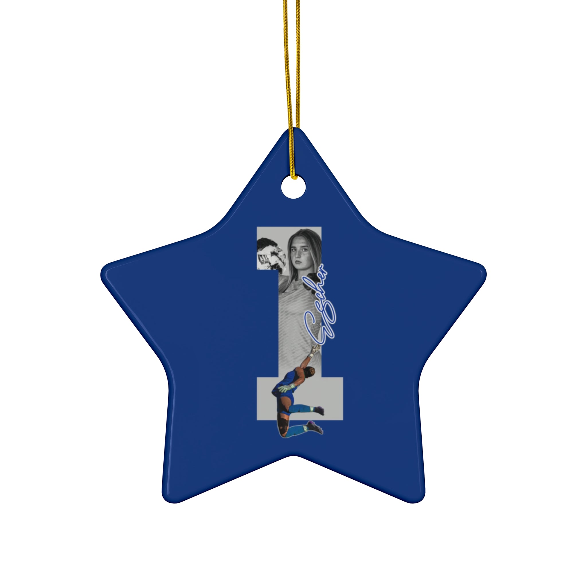 Pepper Escher Ceramic Ornament