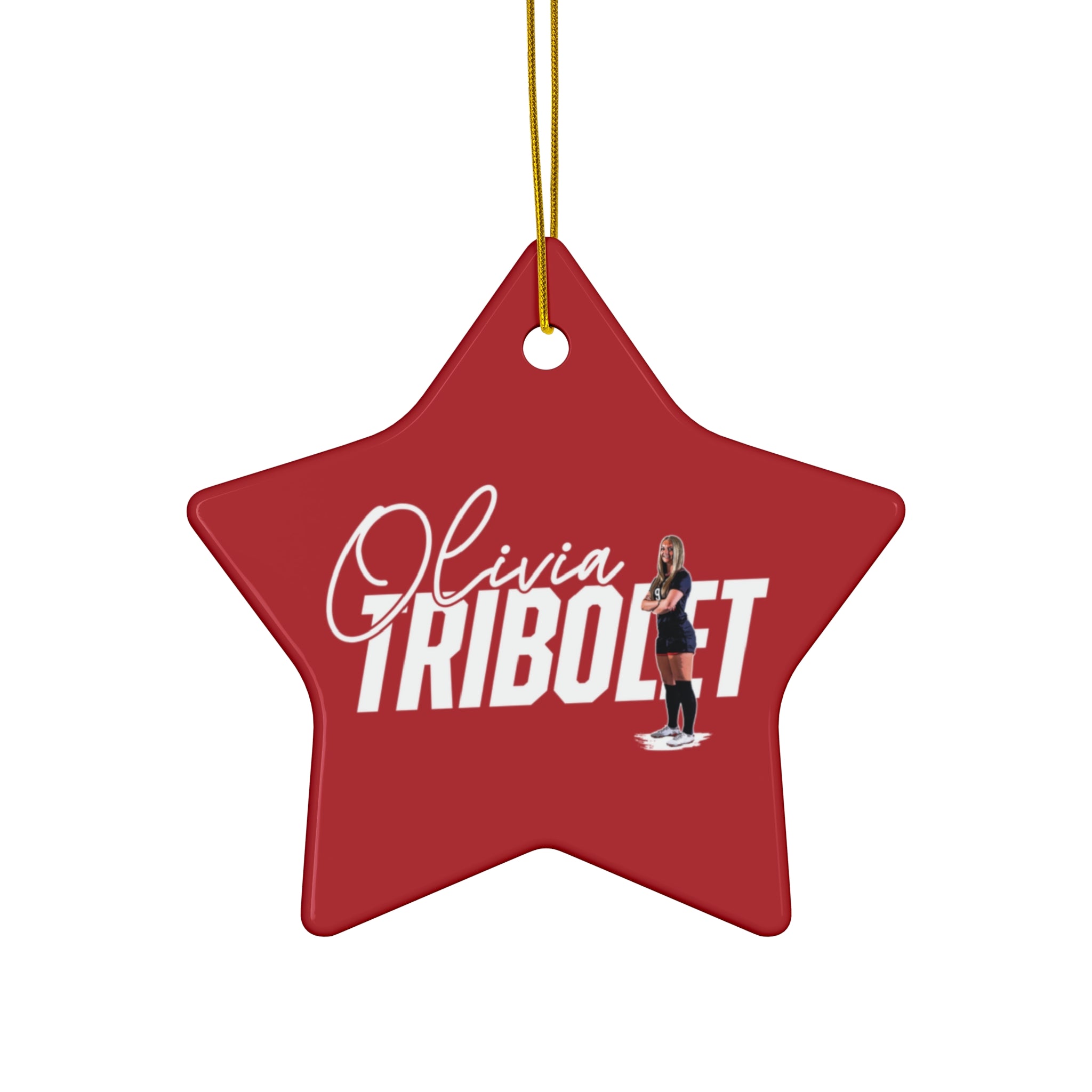 Olivia Tribolet Ceramic Ornament