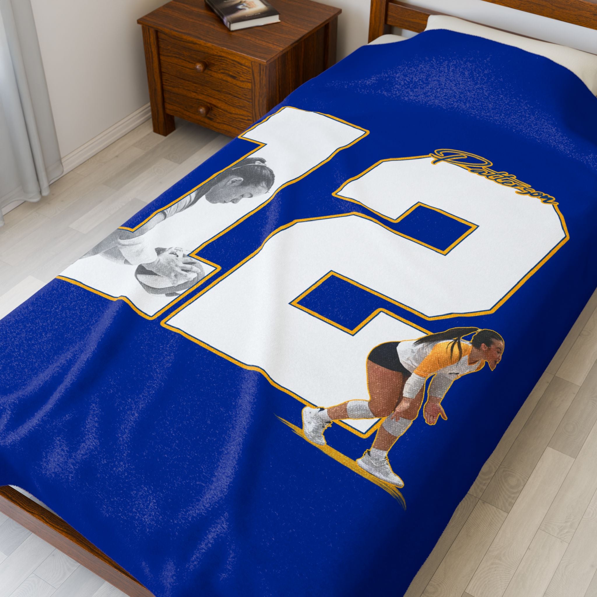 Catie Patterson Velveteen Plush Blanket