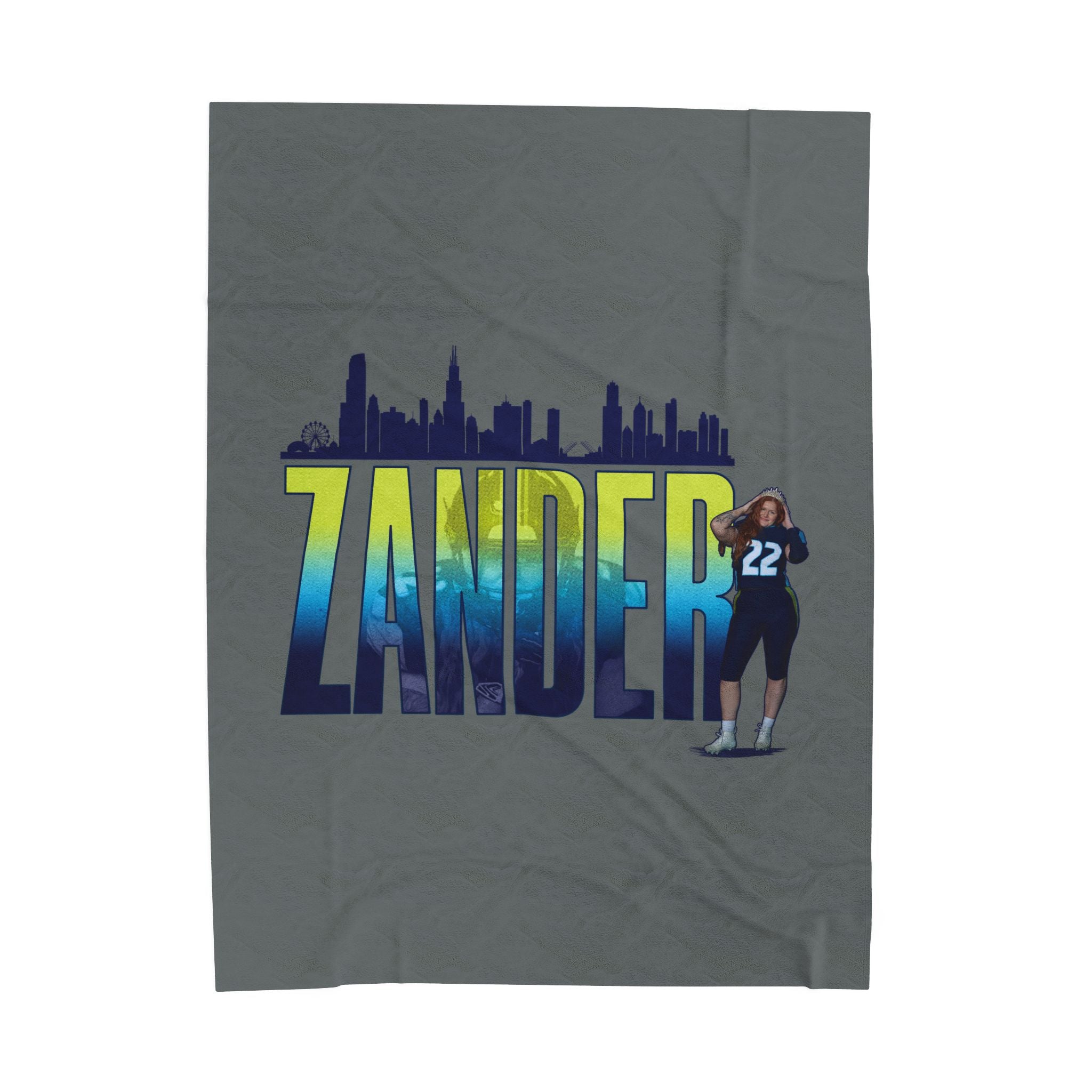 Leeya Zander Velveteen Plush Blanket