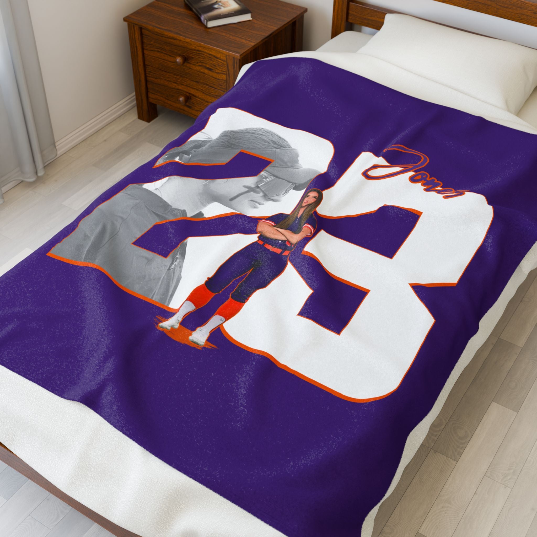 Makynlie Jones Velveteen Plush Blanket