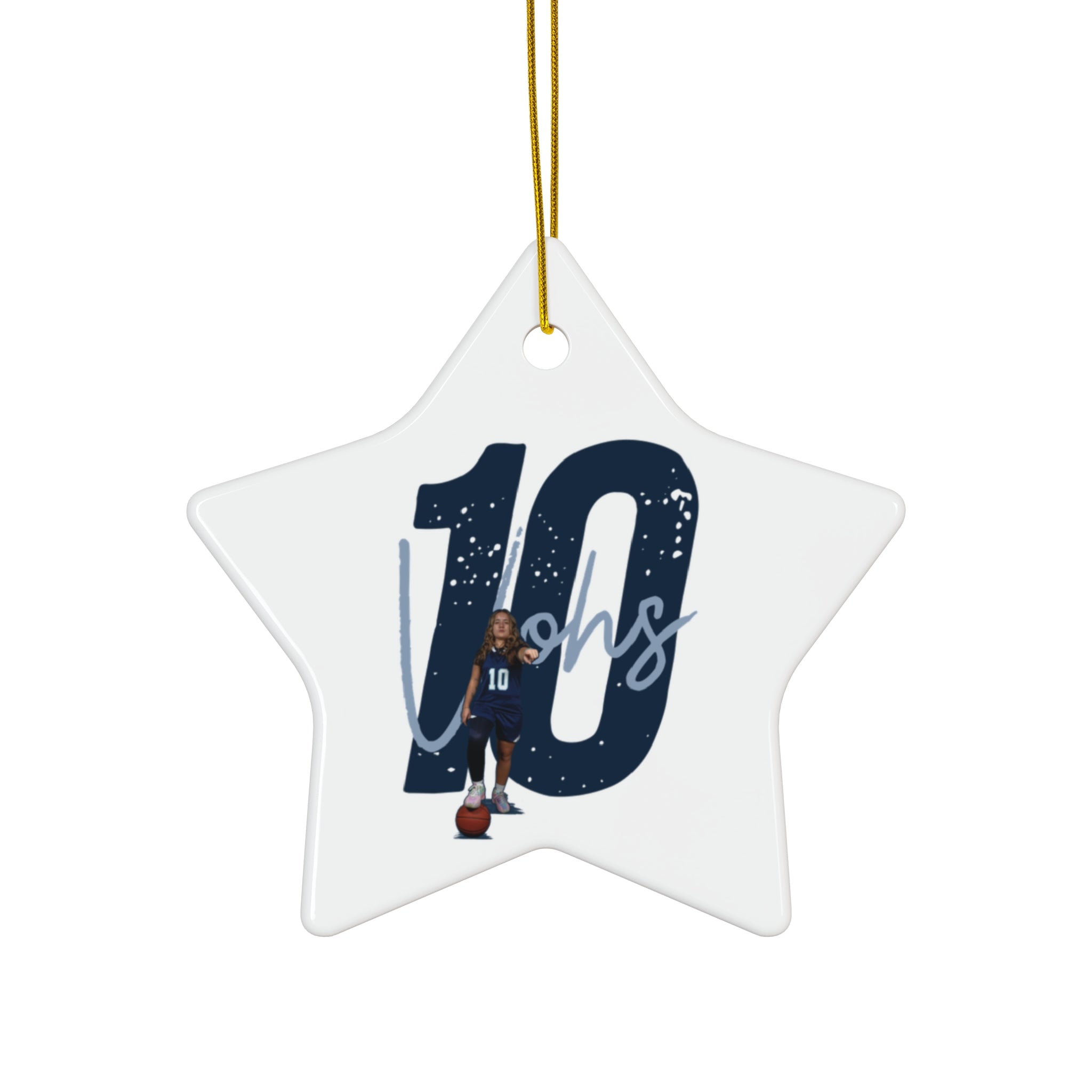 Vanessa Vohs Ceramic Ornament