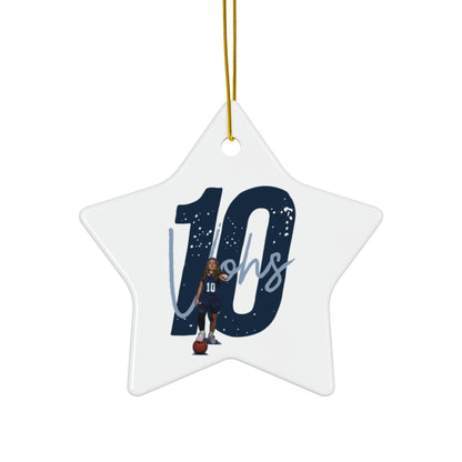 Vanessa Vohs Ceramic Ornament