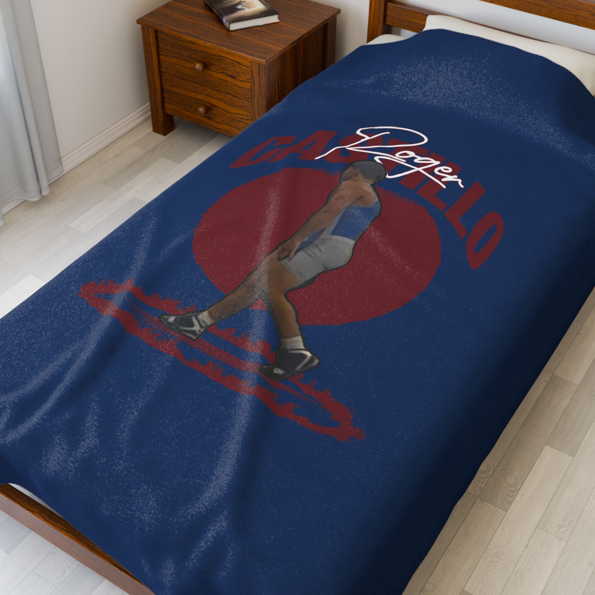 Roger Castillo Velveteen Plush Blanket