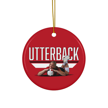 Ava Utterback Ceramic Ornament