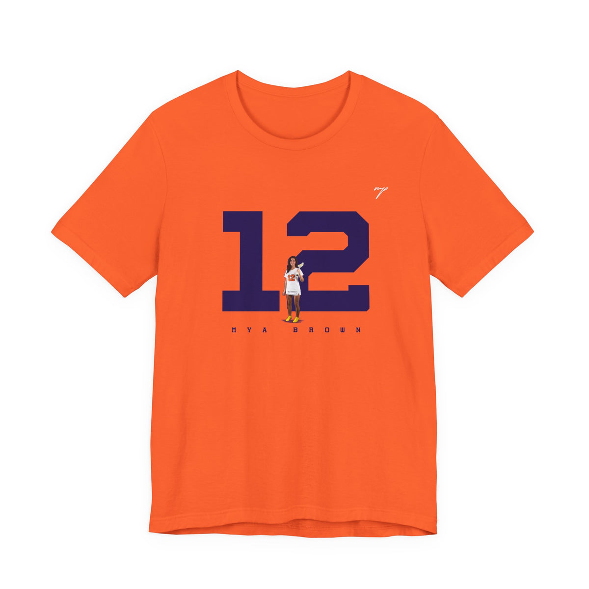 Mya Brown Graphic Tee