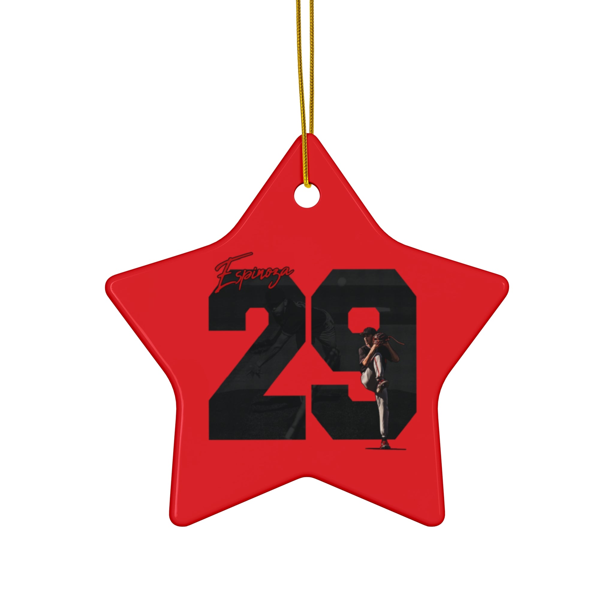 Jorden Espinoza Ceramic Ornament