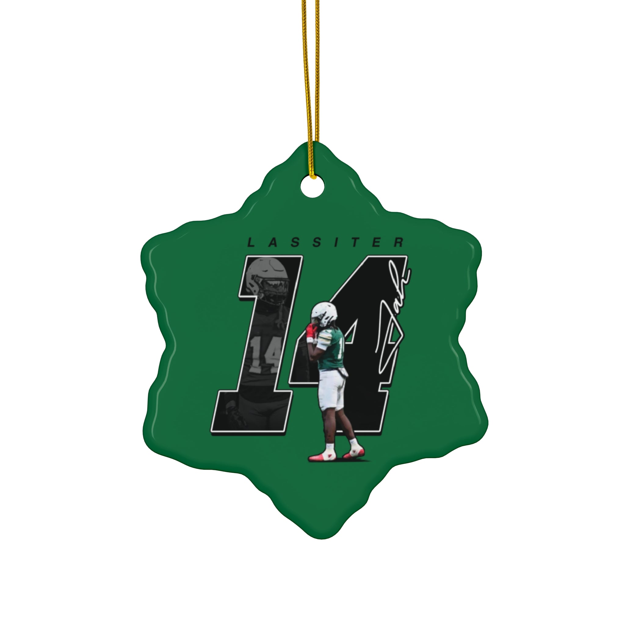Jah Lassiter Ceramic Ornament