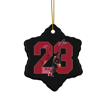 DJ Nix Ceramic Ornament
