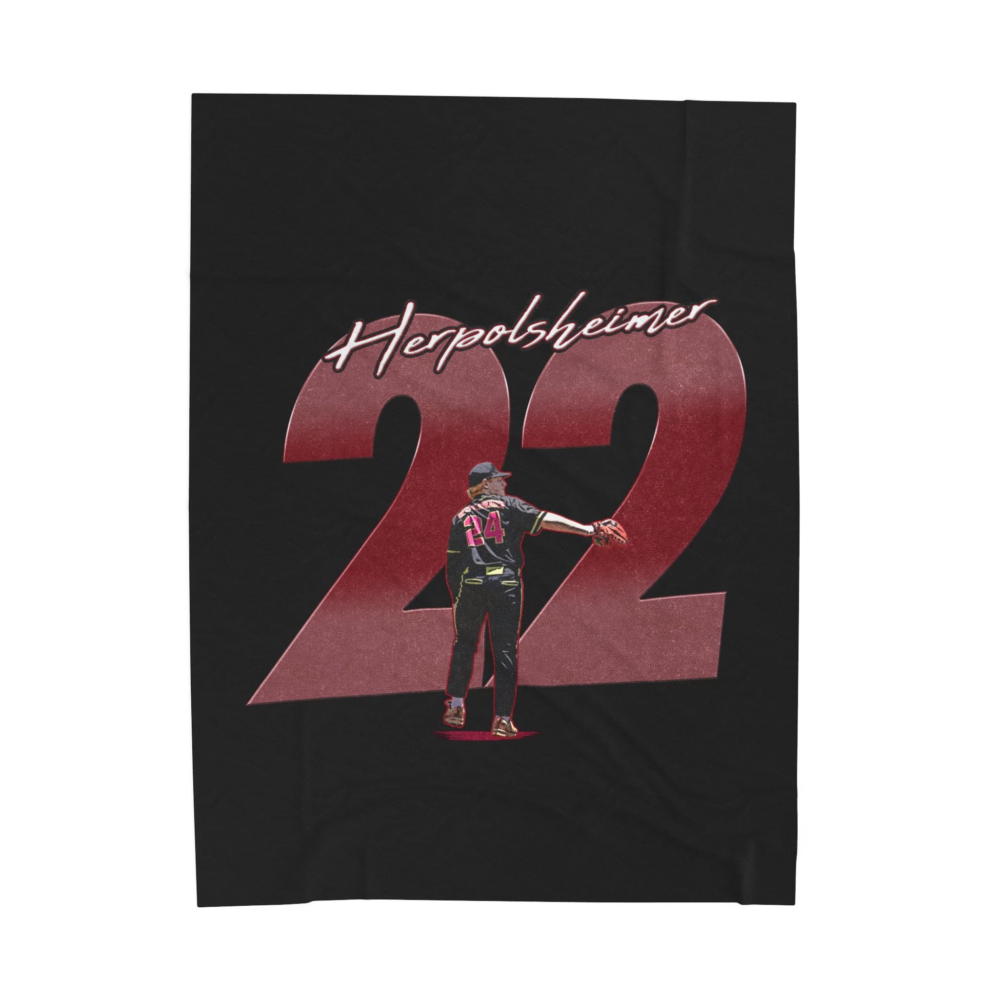 Bryce Herpolsheimer Velveteen Plush Blanket
