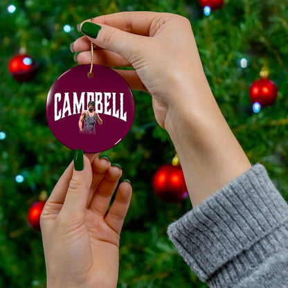 Dillon Campbell Ceramic Ornament