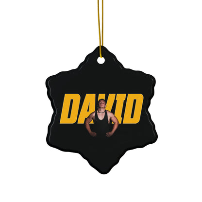 David Calkins Jr Ceramic Ornament