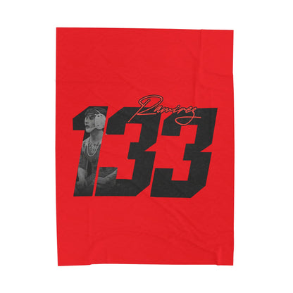 JJ Ramirez Velveteen Plush Blanket