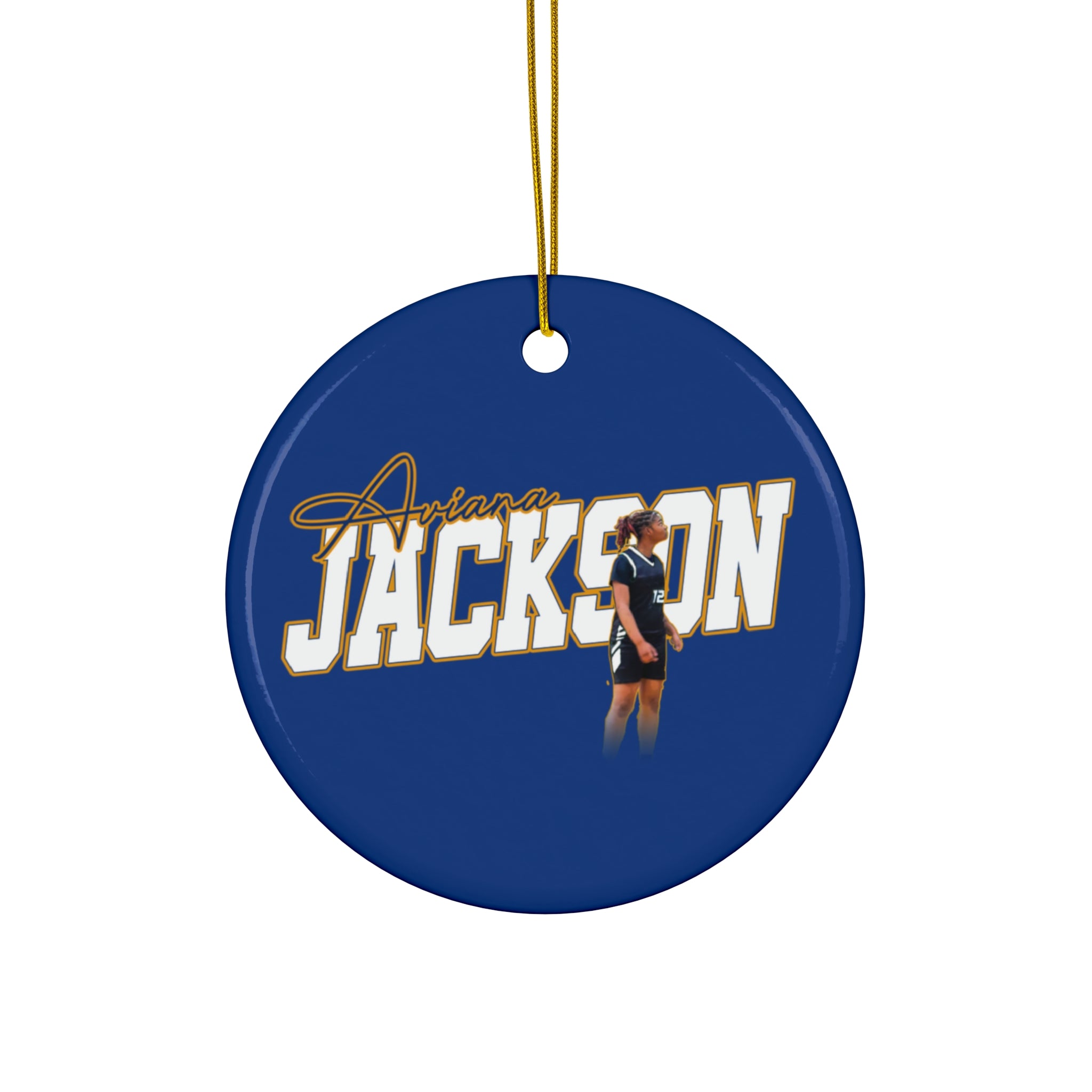 Aviana Jackson Ceramic Ornament