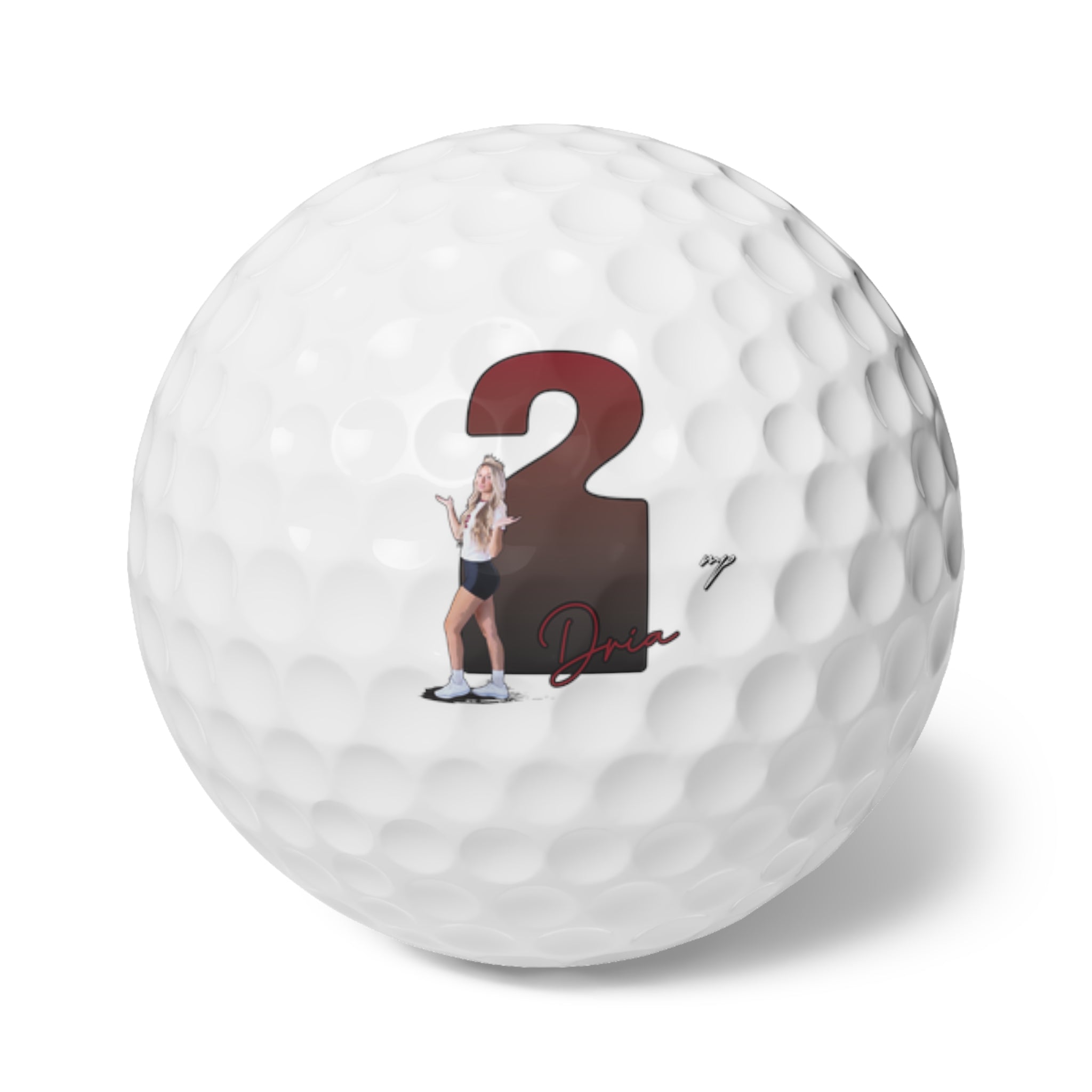 Alexandria Williams Golf Balls, 6pc