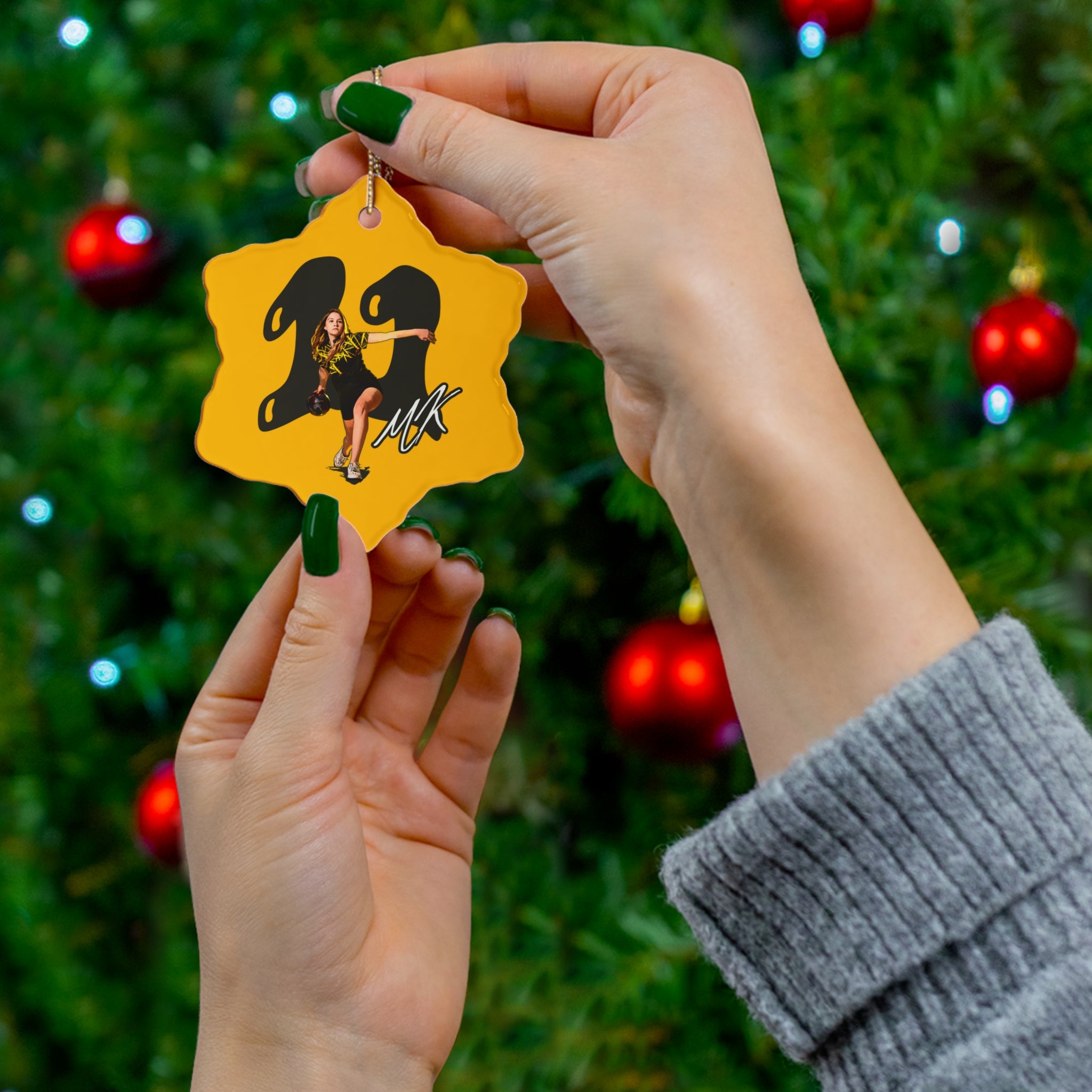 Morgan Kline Ceramic Ornament