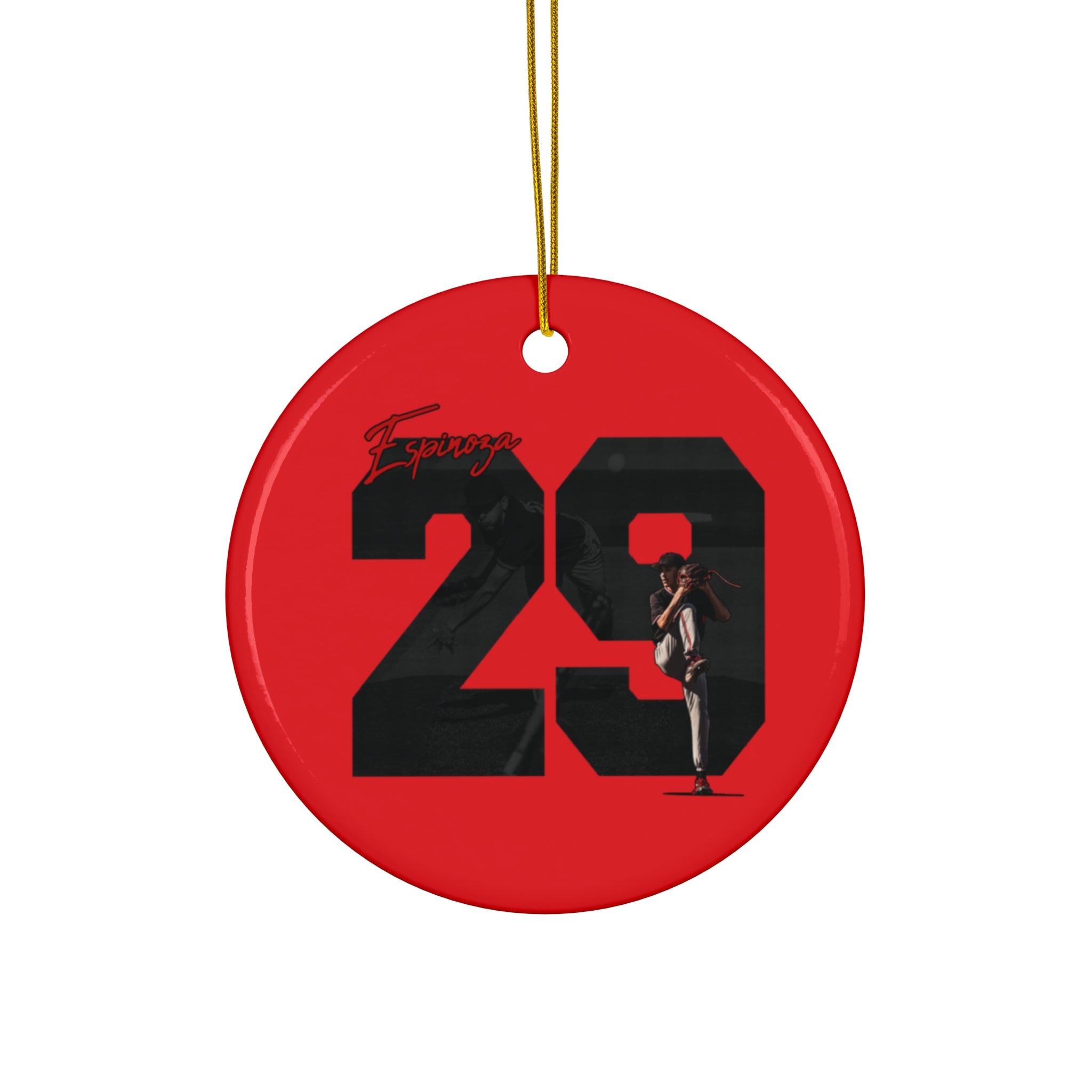 Jorden Espinoza Ceramic Ornament