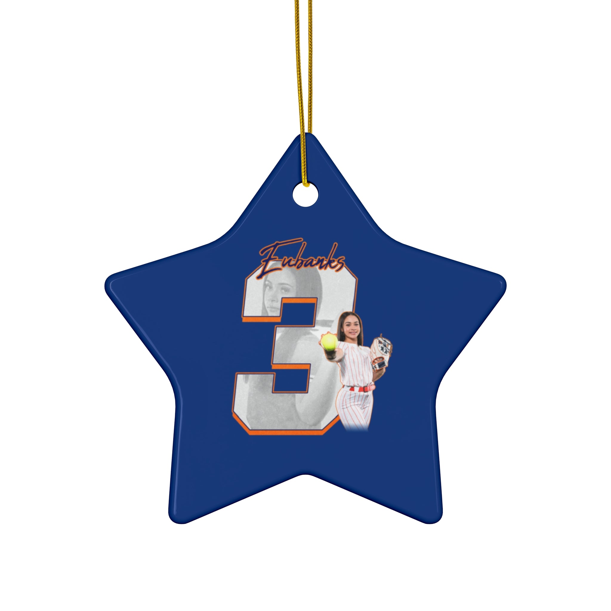 Kaylee Eubanks Ceramic Ornament