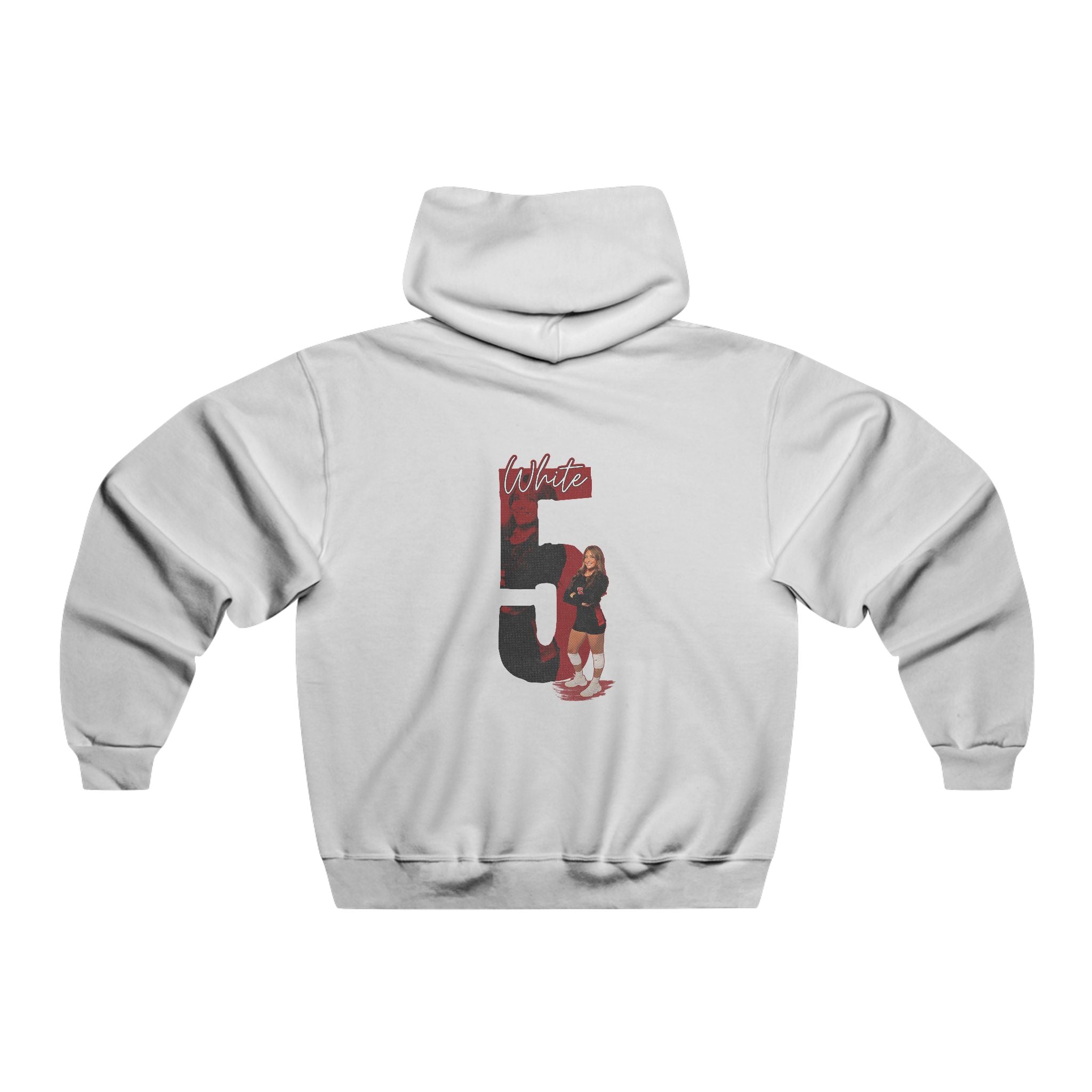 Amelia White Vintage Hoodie