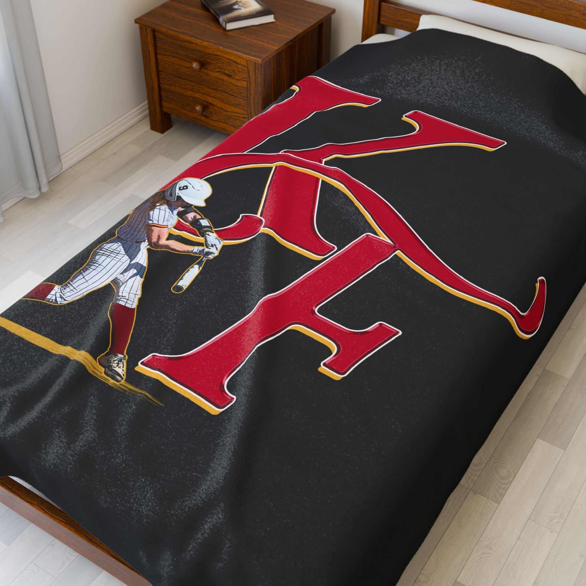 Karlee Ford Velveteen Plush Blanket