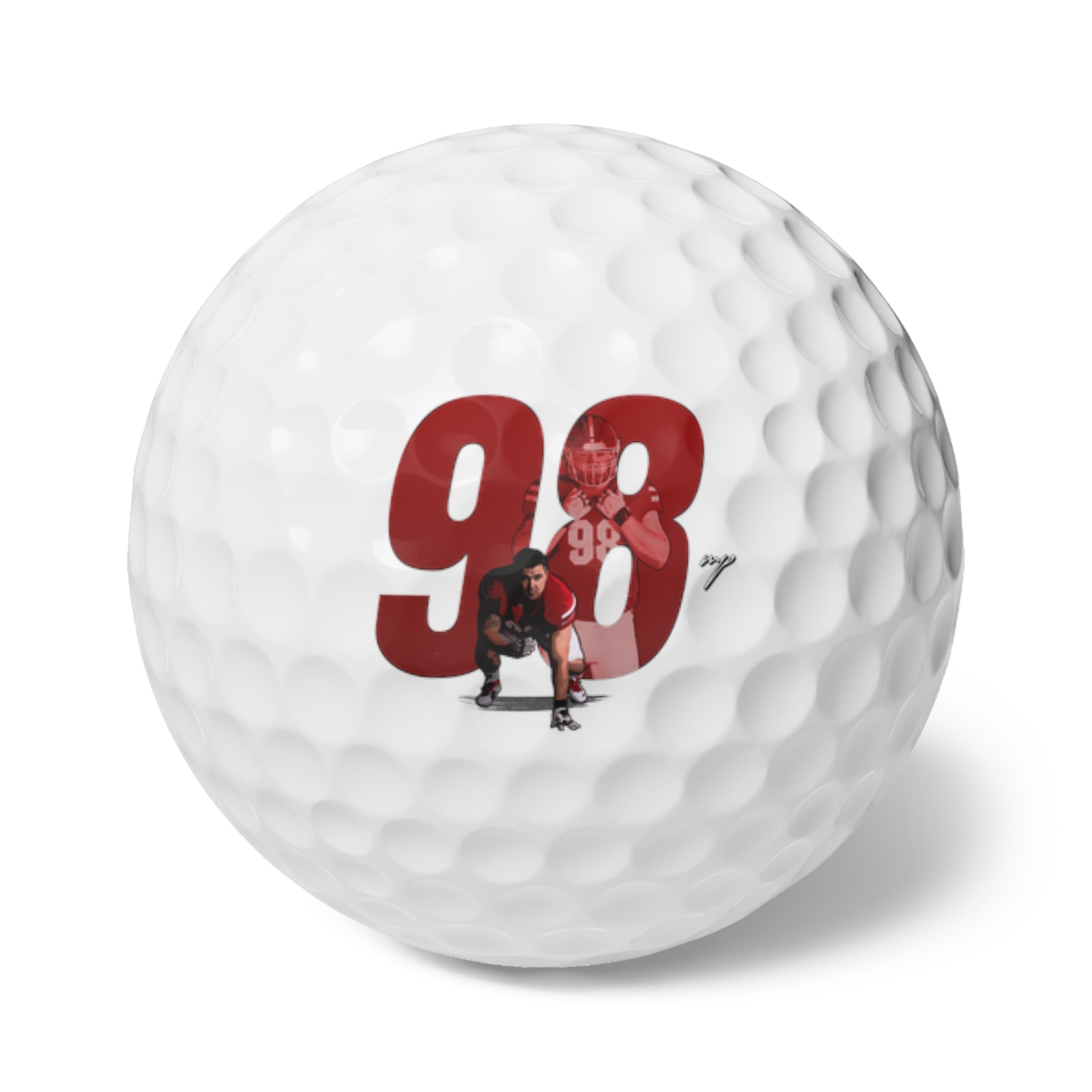 Jackson Cowgill Golf Balls, 6pc