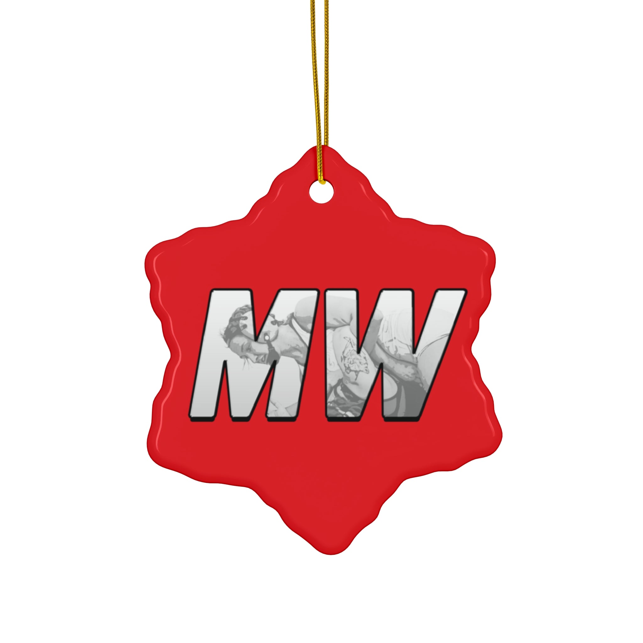 Mallory Winner Ceramic Ornament