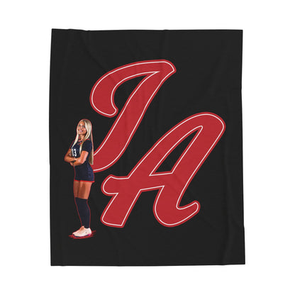 Ila Allred Velveteen Plush Blanket